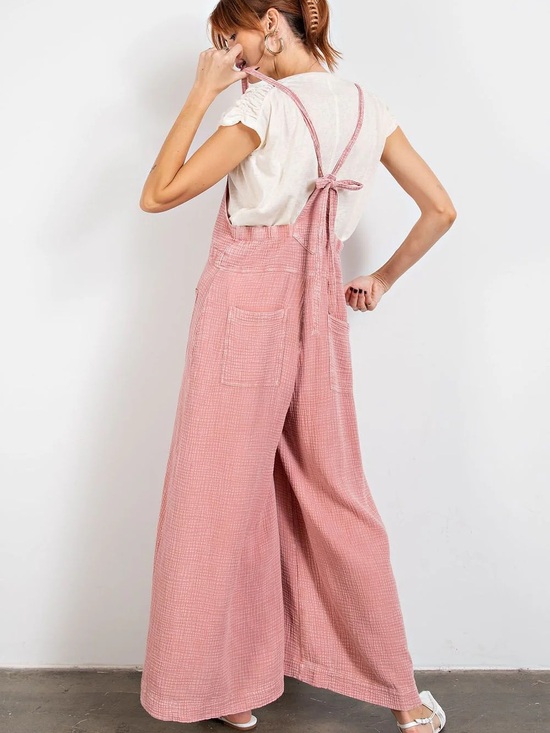 easel Pants - Easel Gauze Jumpsuit